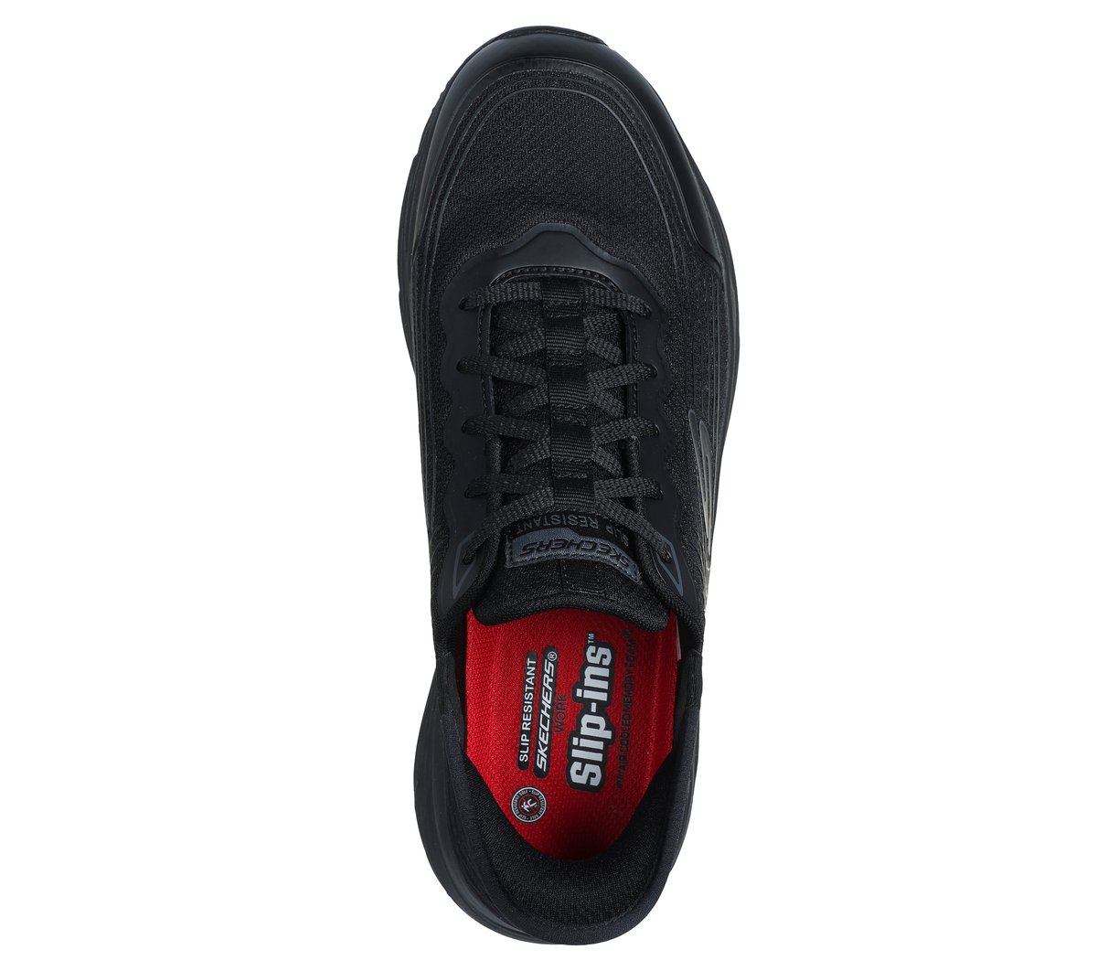 Skechers- Men Slip-ins Work Slip-Resistant Relaxed Fit: Max Cushioning Elite - Remmal