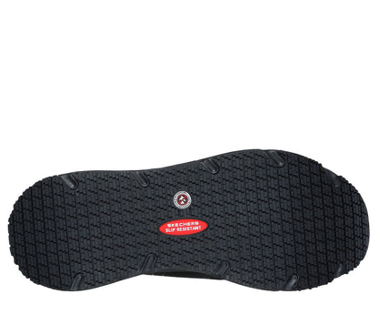 Skechers- Men Slip-ins Work Slip-Resistant Relaxed Fit: Max Cushioning Elite - Remmal