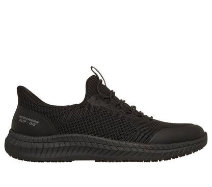 Skechers- Men Slip-ins Work Slip-Resistant: Russom - Grilax