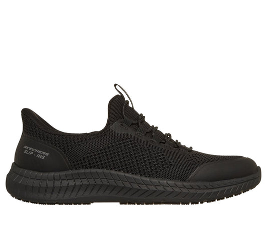 Skechers- Men Slip-ins Work Slip-Resistant: Russom - Grilax
