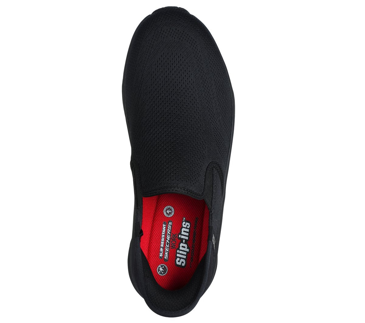 Skechers- Men Slip-ins Work Slip-Resistant Relaxed Fit: D'Lux Walker - Joden