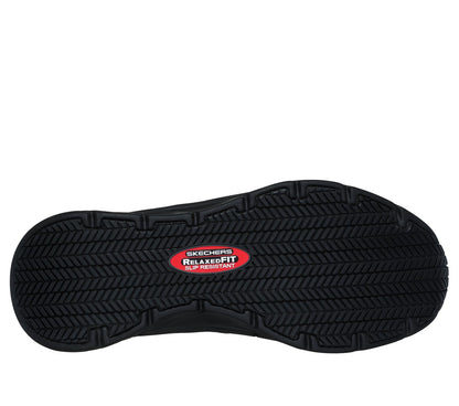 Skechers- Men Slip-ins Work Slip-Resistant Relaxed Fit: D'Lux Walker - Joden