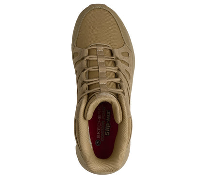 Skechers- Men Slip-ins Work Slip-Resistant: D'Lux Journey