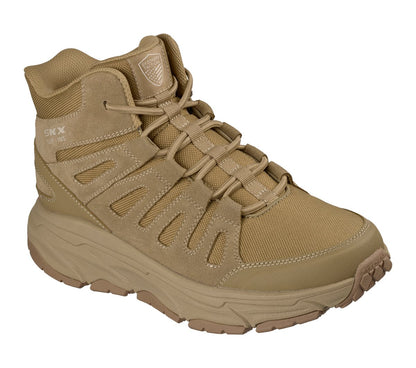 Skechers- Men Slip-ins Work Slip-Resistant: D'Lux Journey
