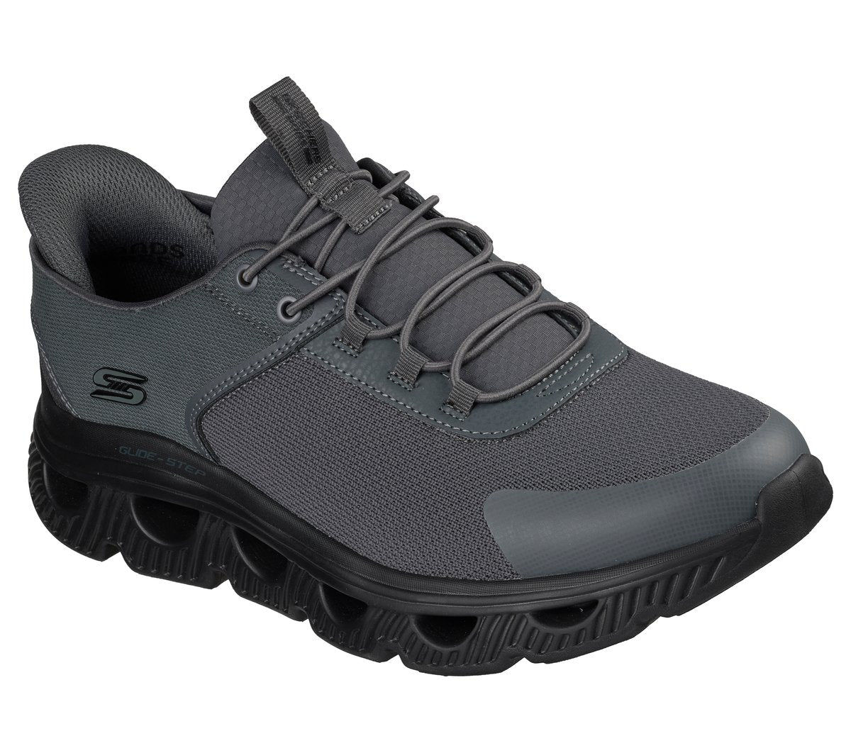 Skechers- Men Slip-ins: BOBS Sport Arc Waves - Slick Turn