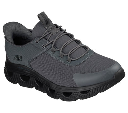 Skechers- Men Slip-ins: BOBS Sport Arc Waves - Slick Turn