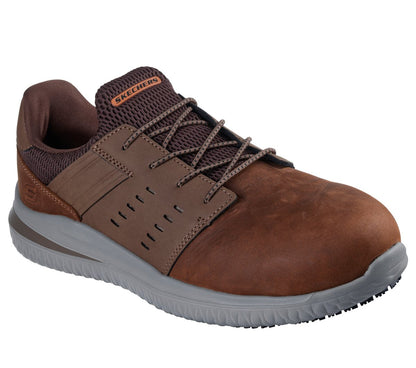 Skechers- Men Work Slip-Resistant: Delson 3.0 SR - Tyoll