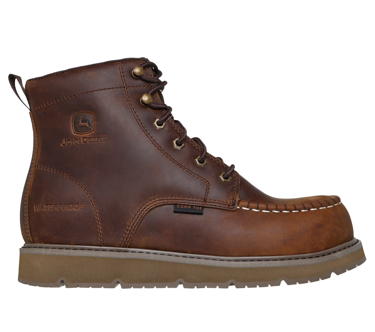 Skechers- Men John Deere Waterproof: Flex-Wedge Ranger - Wild Yew