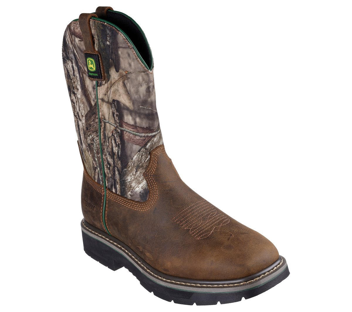 Skechers- Men John Deere Waterproof: Rowood - Moss Burrow
