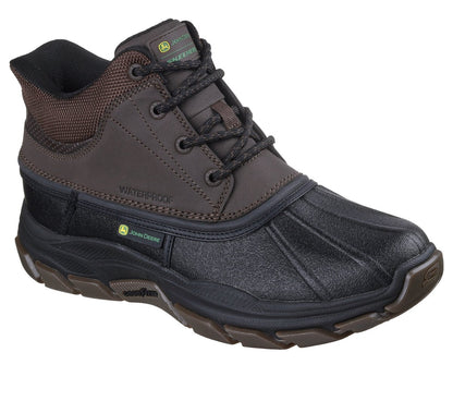 Skechers- Men Slip-ins John Deere Waterproof Relaxed Fit: Respected - Swamper