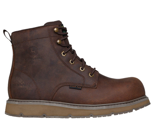 Skechers- Men John Deere Waterproof: Flex-Wedge Ranger - Grizzly Creek