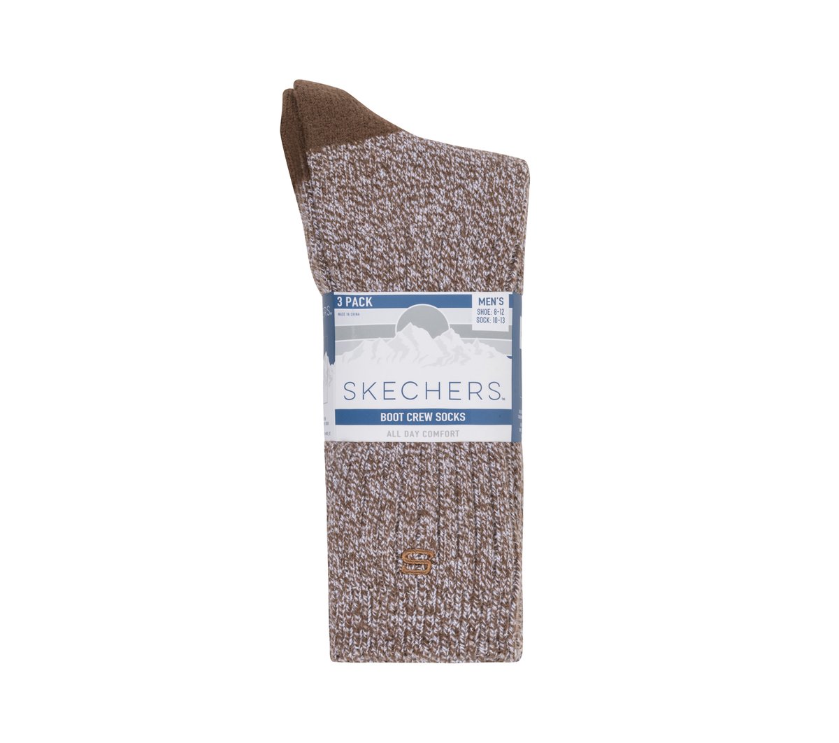 Skechers- Men|Clothing Super Soft Boot Crew Socks - 3 Pack