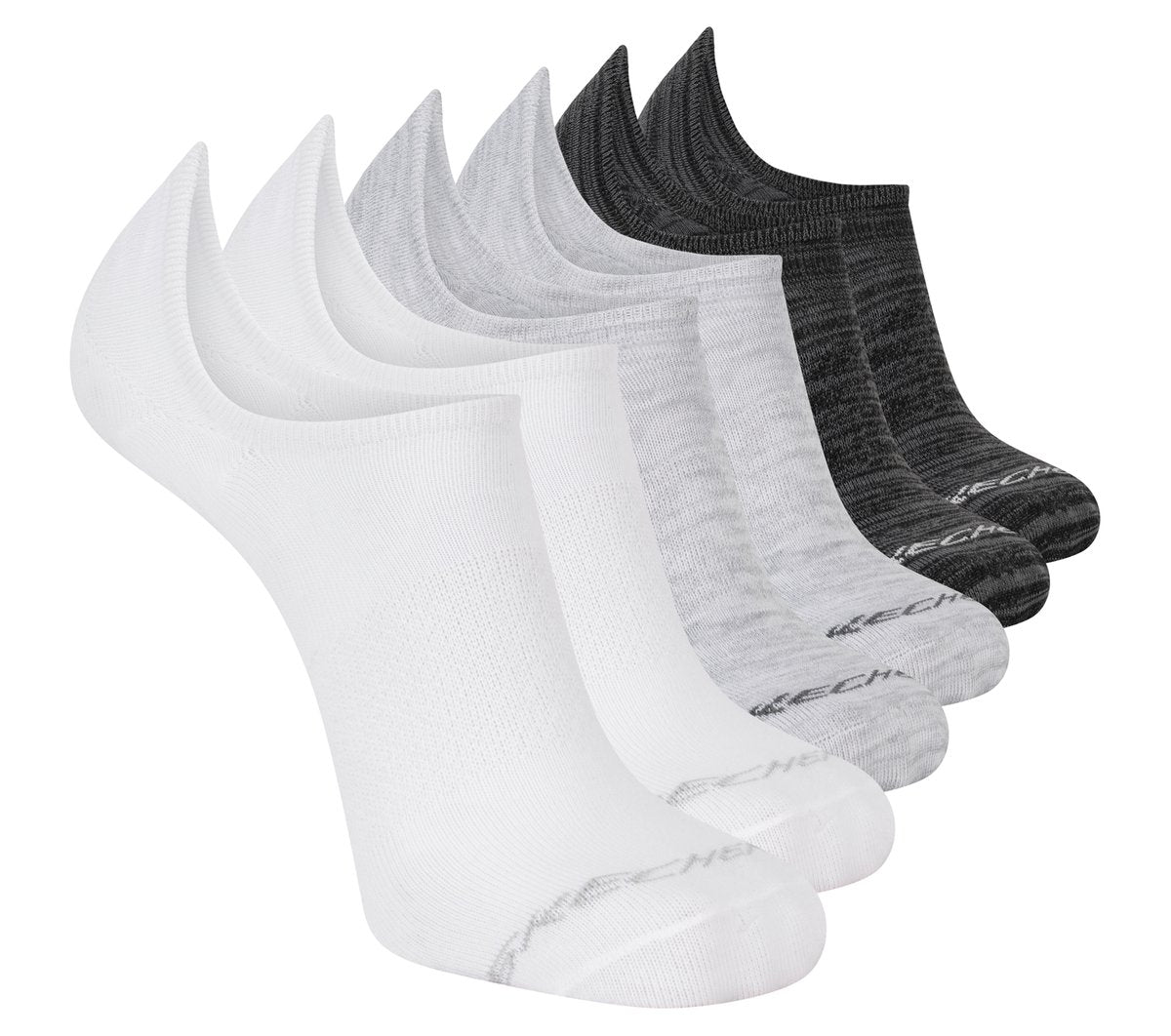 Skechers- Men|Clothing 6 Pack Men's Sneaker Liner Socks