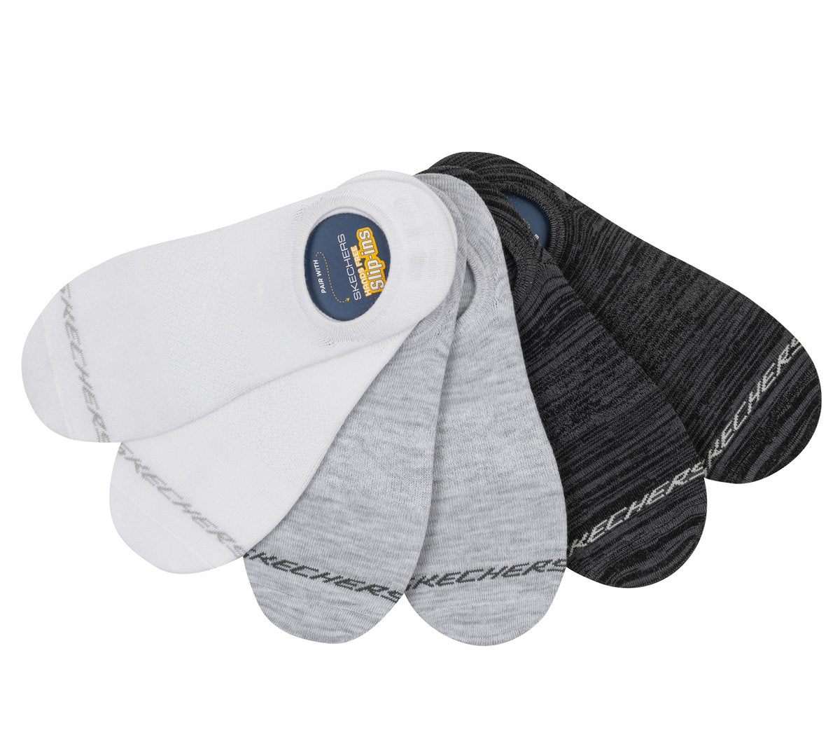Skechers- Men|Clothing 6 Pack Men's Sneaker Liner Socks
