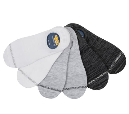 Skechers- Men|Clothing 6 Pack Men's Sneaker Liner Socks