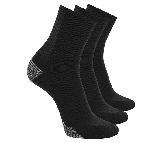 Skechers- Men|Clothing 3 Pack Men's Performance Running High Quarter Socks