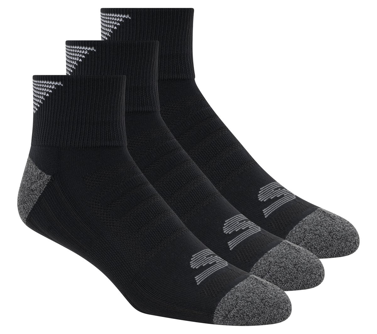 Skechers- Men|Clothing 3 Pack Men's Half Terry Quarter Crew Socks