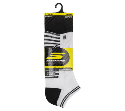 Skechers- Men|Clothing 3 Pack Men's Performance Low Cut Running Socks