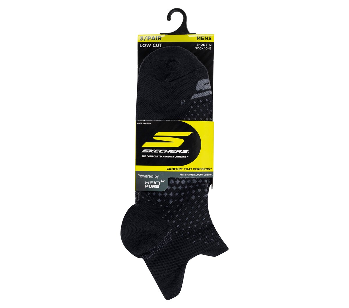 Skechers- Men|Clothing 3 Pack Men's Low Cut Socks