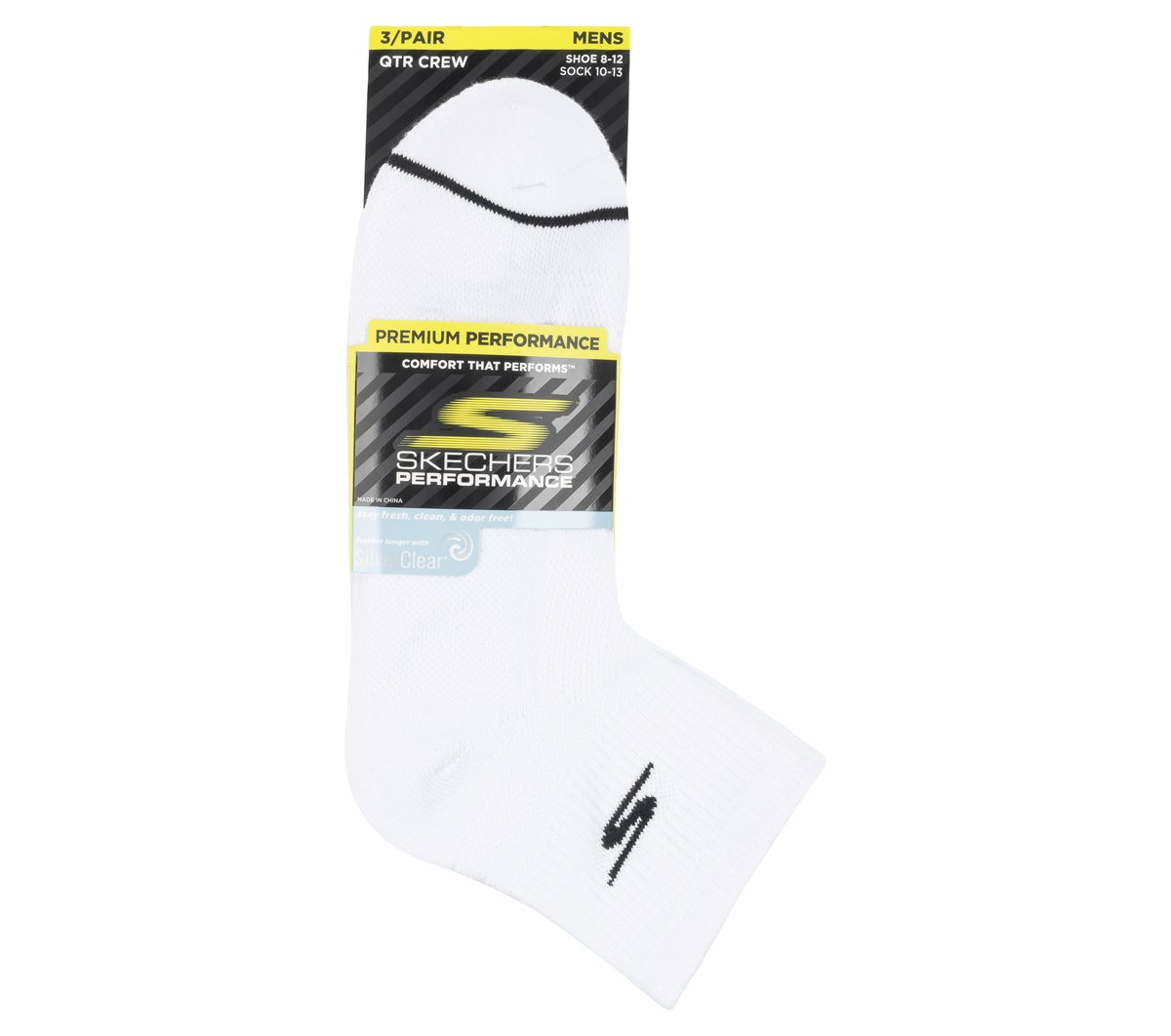 Skechers- Men|Clothing Quarter Premium Basic Socks - 3 Pack