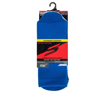 Skechers- Men|Clothing 2 Pack Performance Basketball Crew Socks