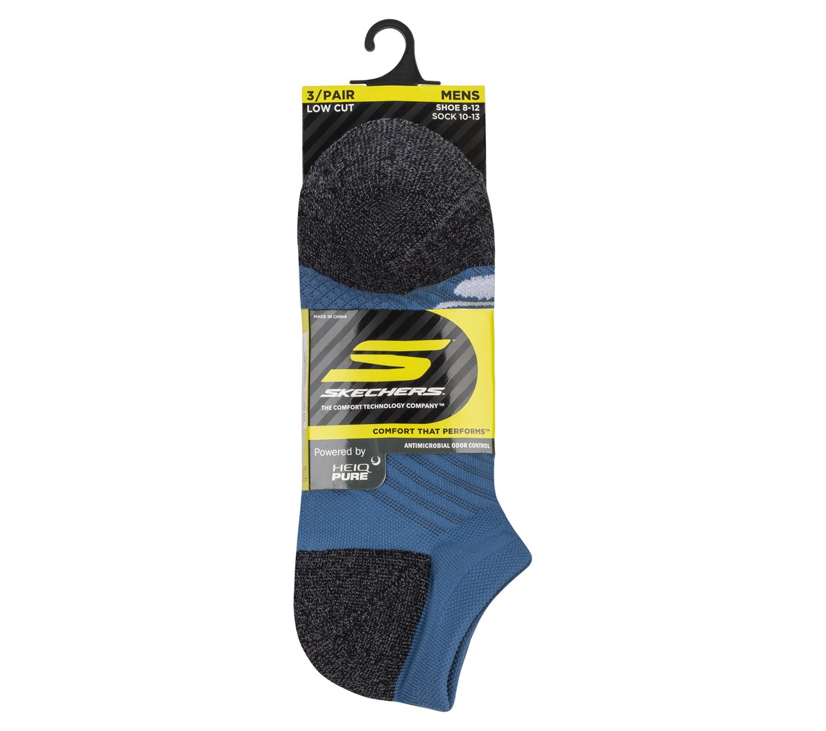 Skechers- Men|Clothing 3 Pack Men's Terry Low Cut Socks