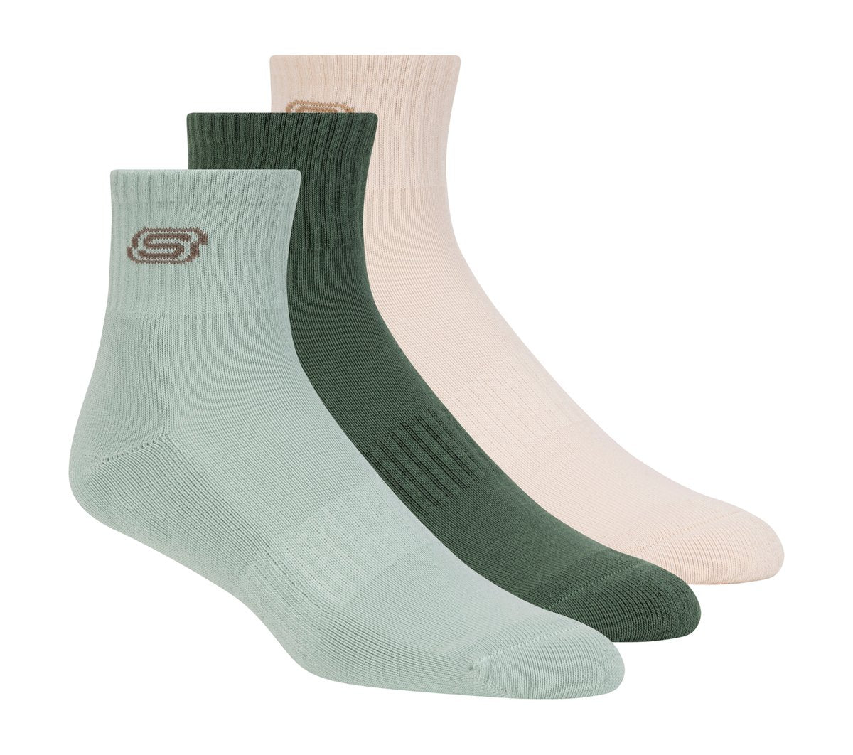 Skechers- Men|Clothing 3 Pack Men's Lifestyle Quarter Socks