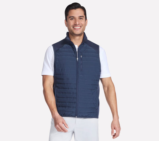Skechers- Men GO SHIELD Cozy Fit Hybrid Vest