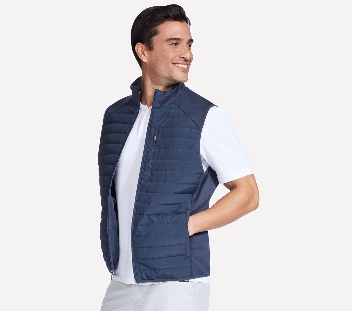 Skechers- Men GO SHIELD Cozy Fit Hybrid Vest