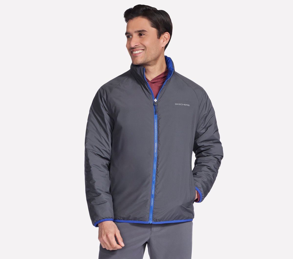 Skechers- Men GO SHIELD Cozy Fit Altitude Reversible Jacket