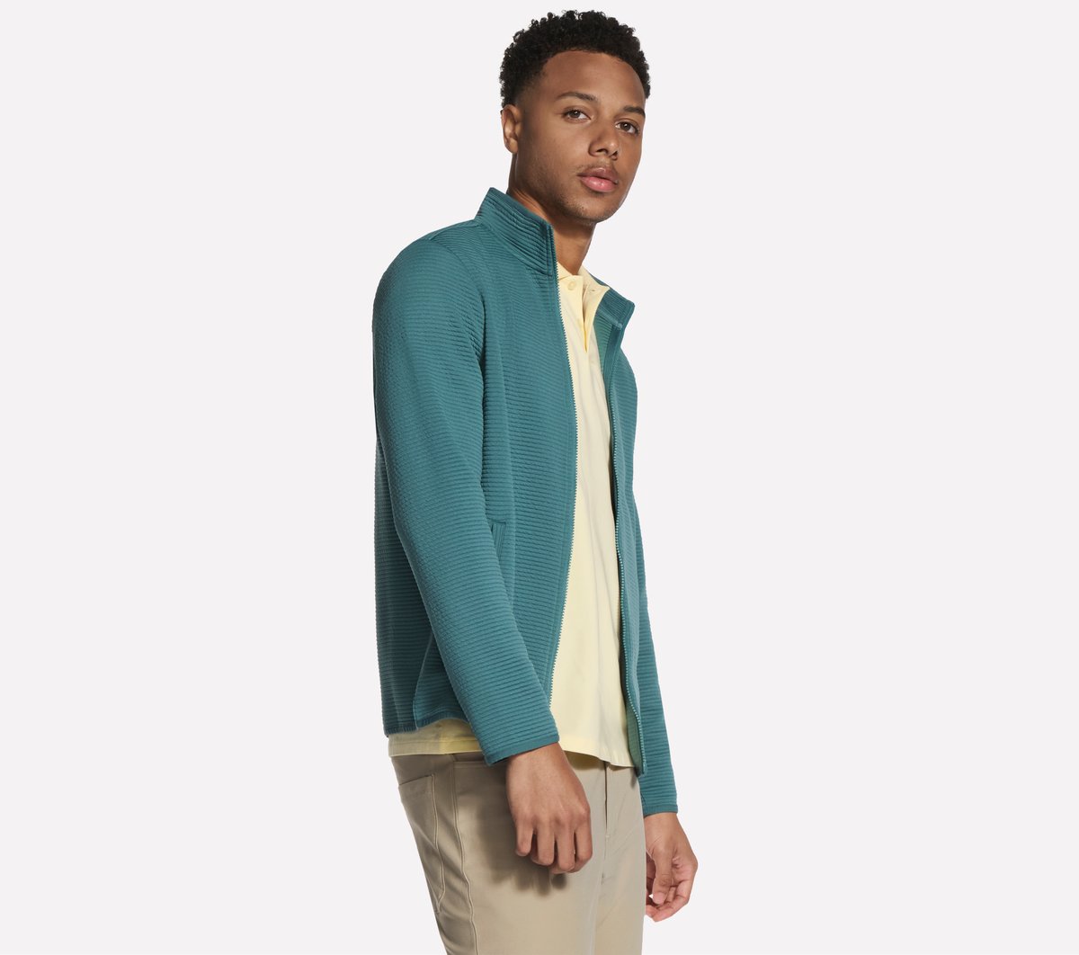 Skechers- Men The Hoodless Hoodie Ottoman Jacket