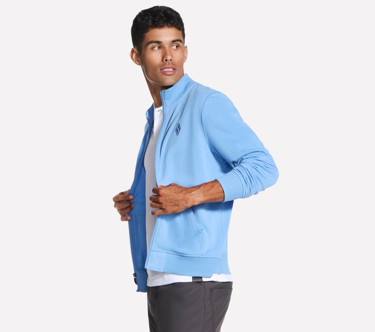 Skechers- Men The Hoodless Hoodie GO WALK Everywhere Jacket