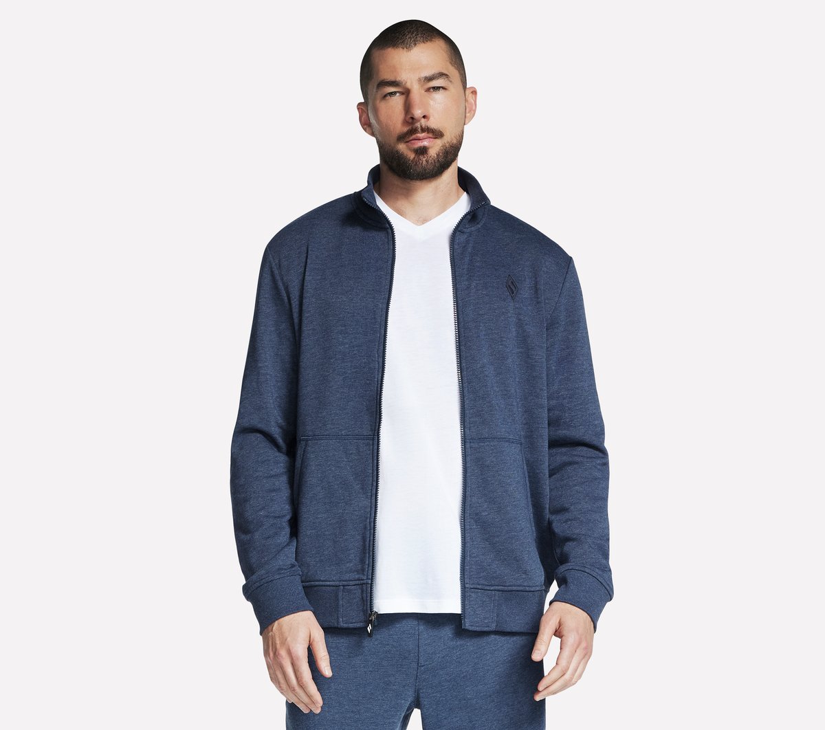 Skechers- Men The Hoodless Hoodie GO WALK Everywhere Jacket