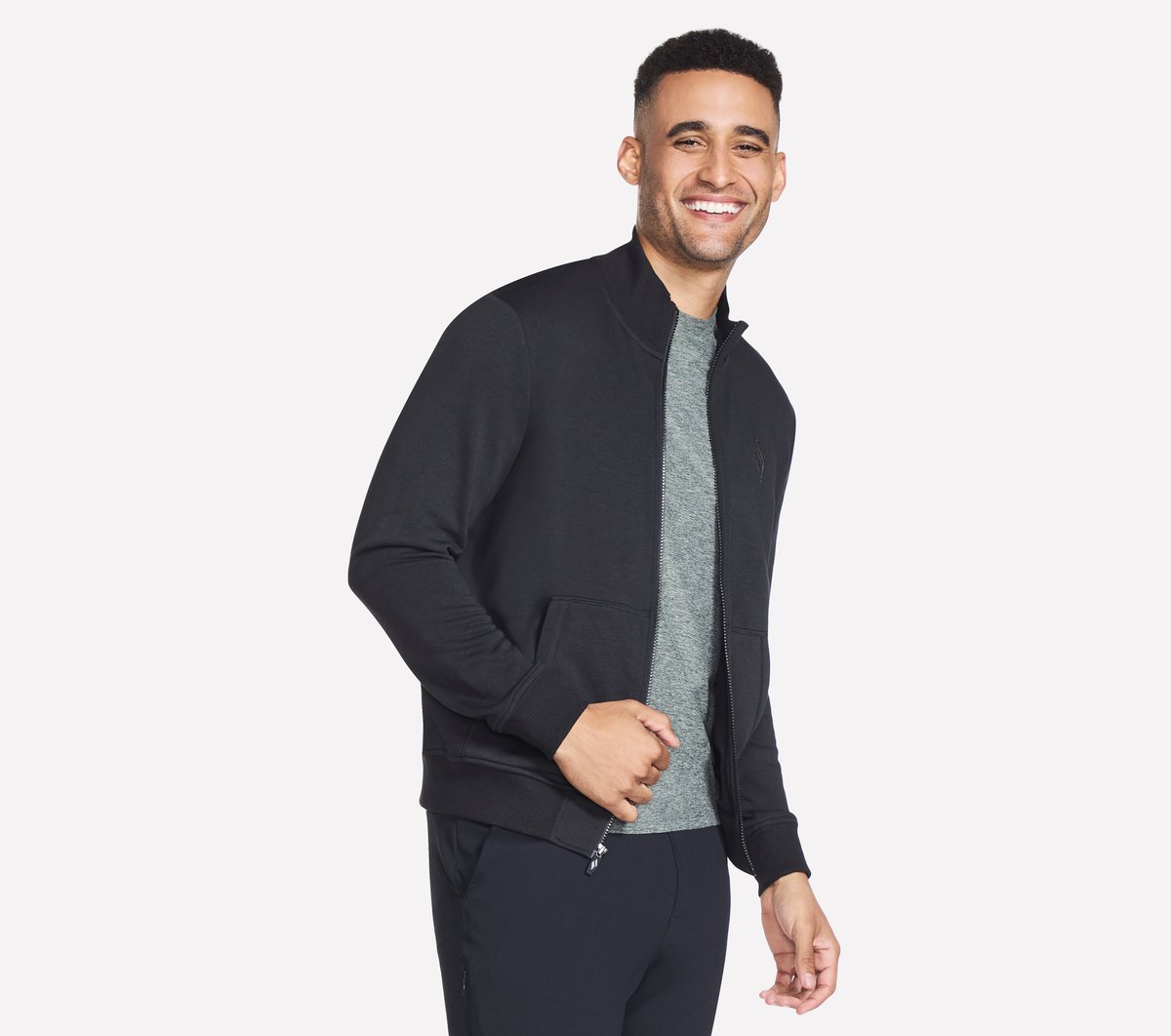 Skechers- Men The Hoodless Hoodie GO WALK Everywhere Jacket
