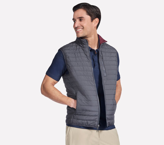 Skechers- Men GO SHIELD Cozy Fit Altitude Reversible Vest