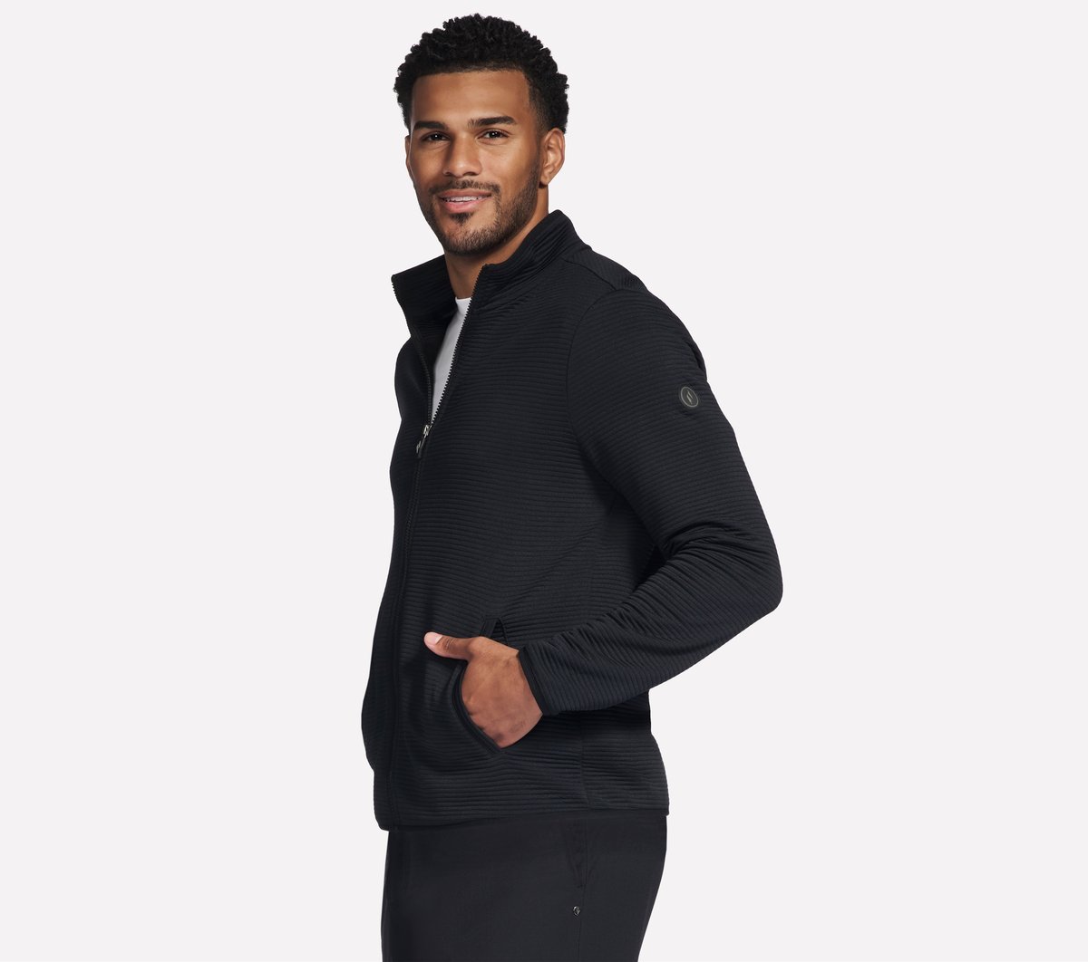 Skechers- Men The Hoodless Hoodie Ottoman Jacket