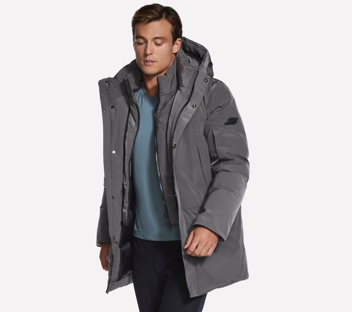Skechers- Men Non-Quilted Parka