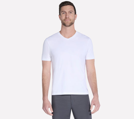Skechers- Men GO DRI Pima Short Sleeve V-Neck