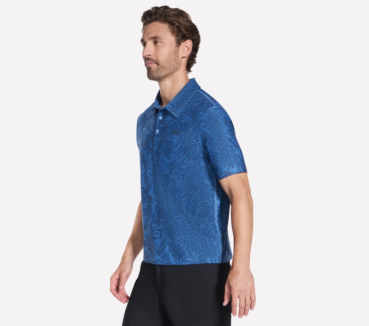 Skechers- Men GO DRI All Day Printed Polo