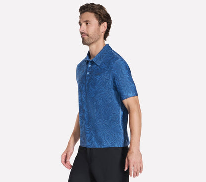 Skechers- Men GO DRI All Day Printed Polo