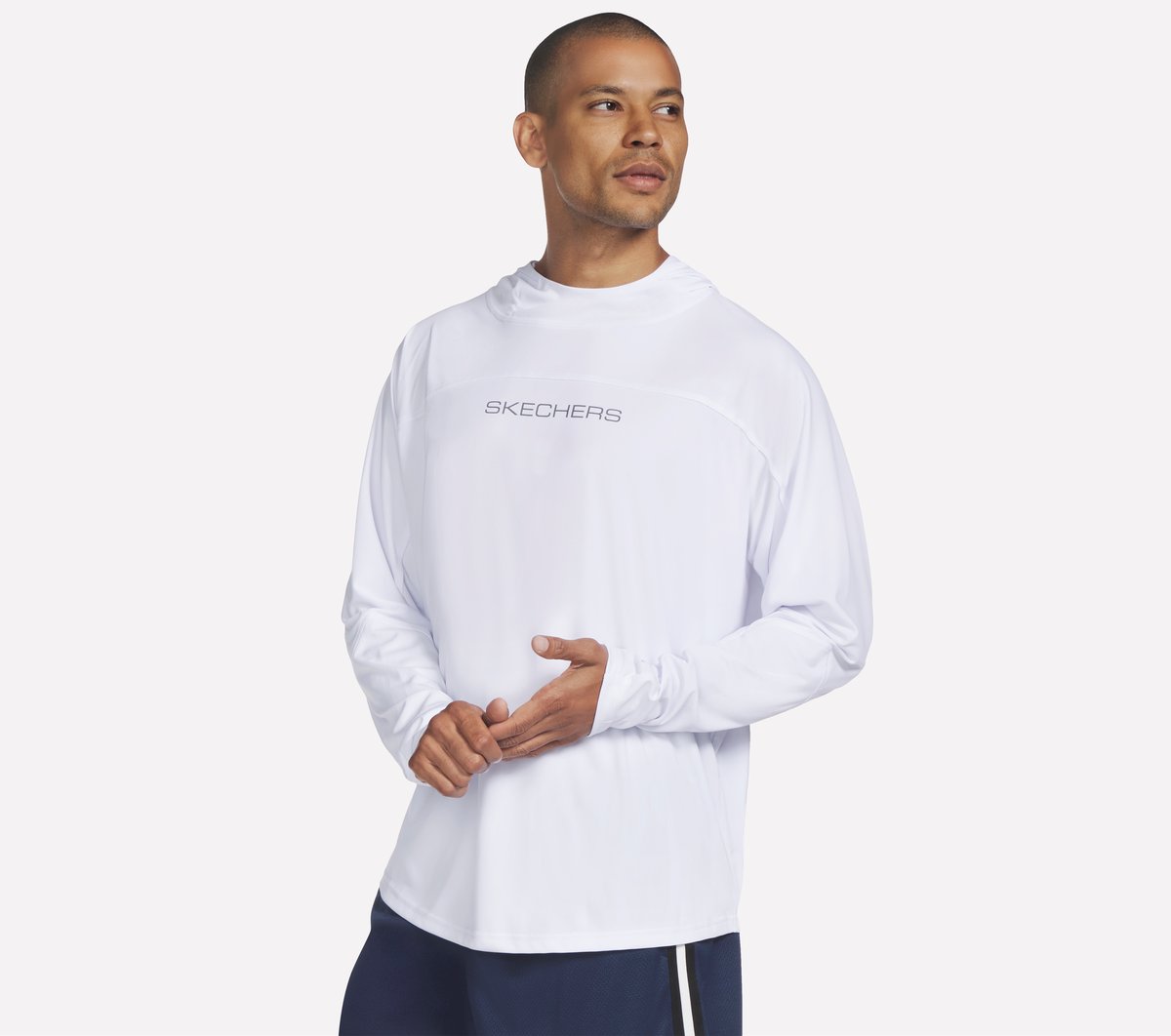 Skechers- Men Hoops Long Sleeve Hoodie