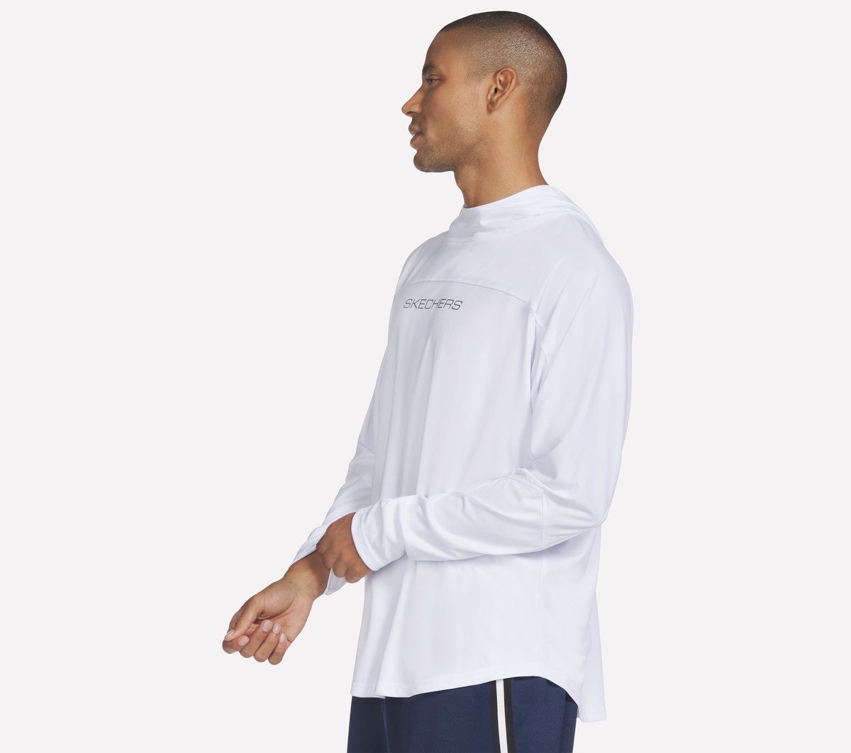 Skechers- Men Hoops Long Sleeve Hoodie