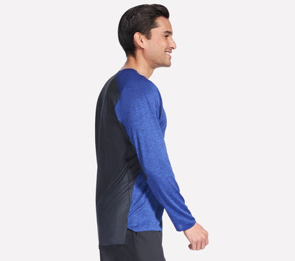 Skechers- Men GO DRI Circuit Long Sleeve Tee