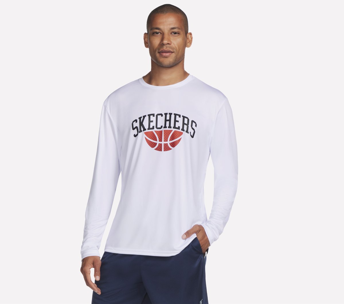 Skechers- Men Hoops Long Sleeve Tee