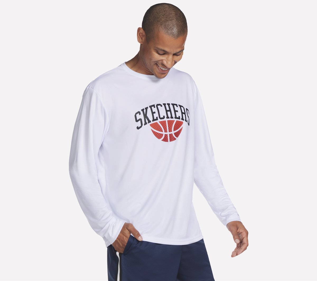 Skechers- Men Hoops Long Sleeve Tee