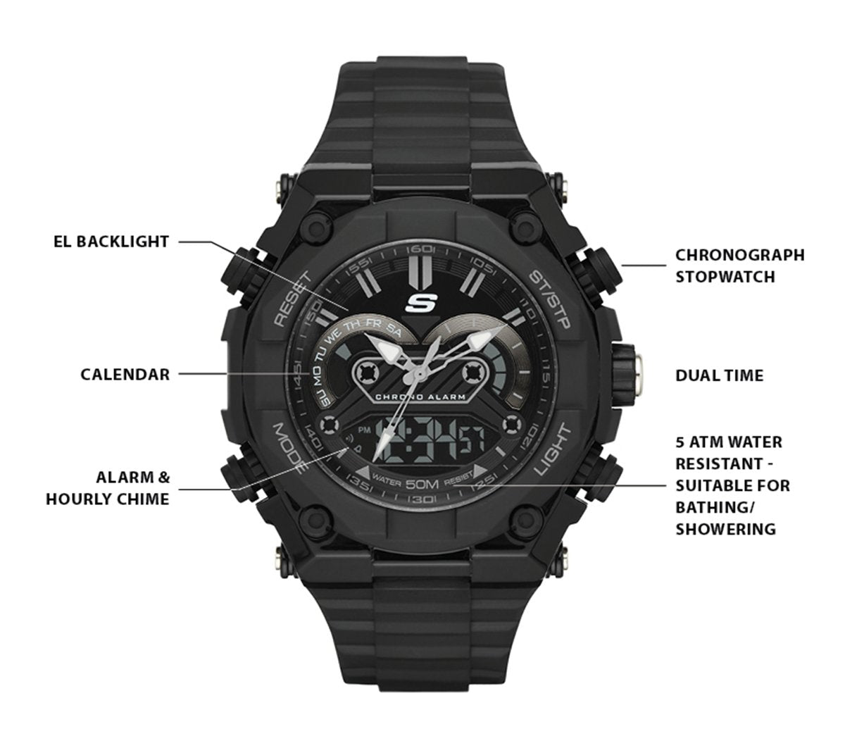 Skechers- Men|Clothing El Segundo Watch