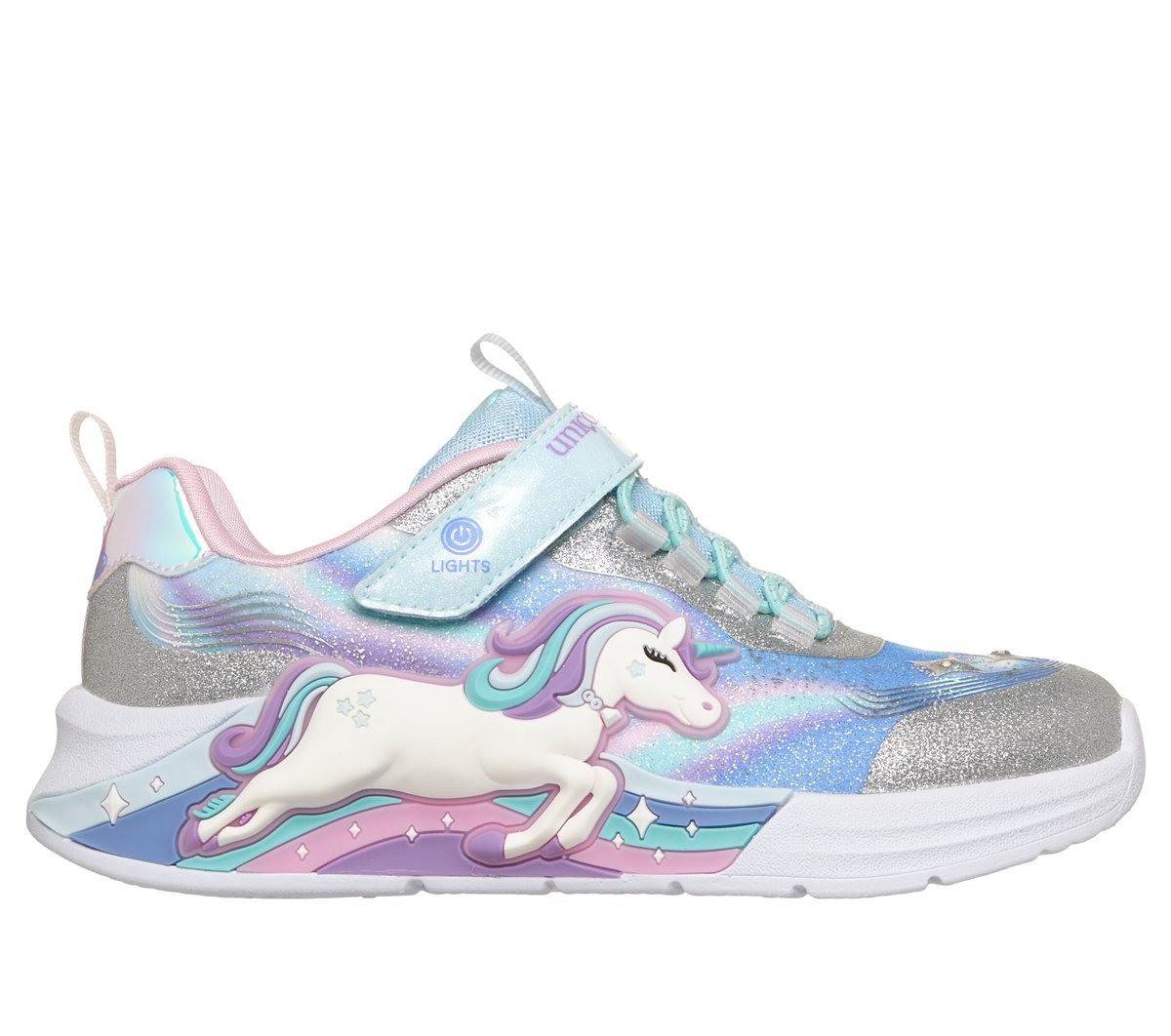 Skechers- Kids S-Lights: Unicorn Chaser
