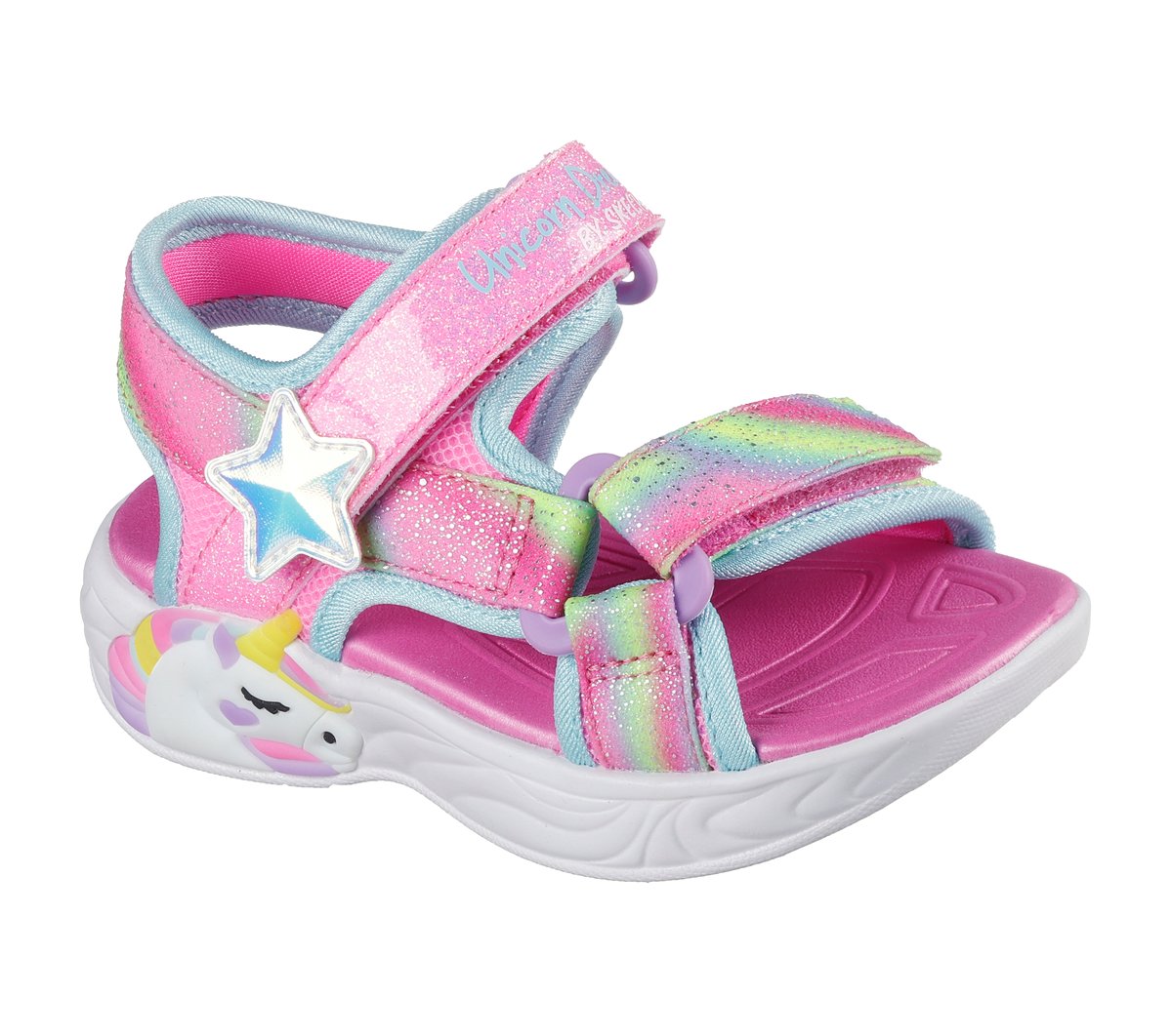 Skechers- Kids Unicorn Dreams Sandal - Dreamy Unicorns