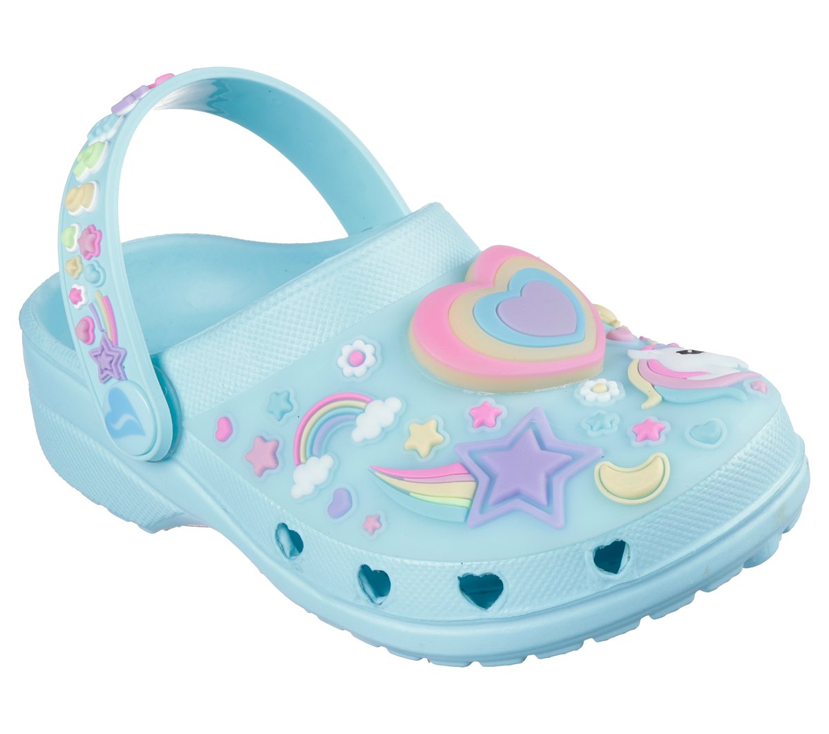 Skechers- Kids Foamies: Heart Charmer - Girly Land