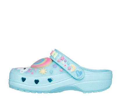 Skechers- Kids Foamies: Heart Charmer - Girly Land